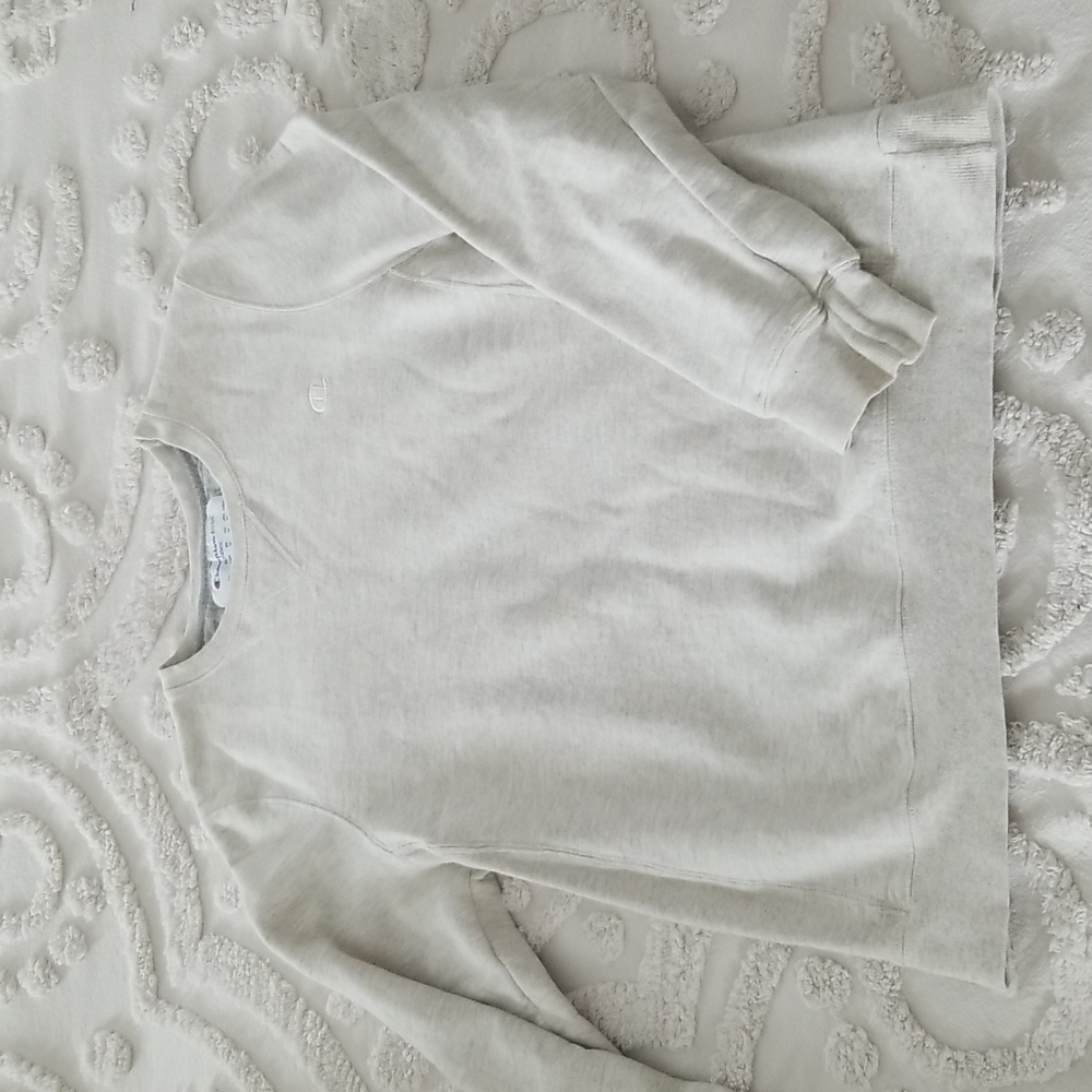 Champion Heather Grey Crewneck